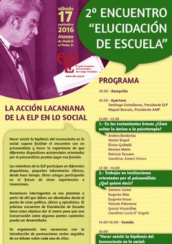 Elucidacion de Escuela 2 -2016