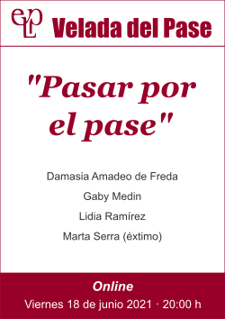 210618 Velada del Pase - afiche web