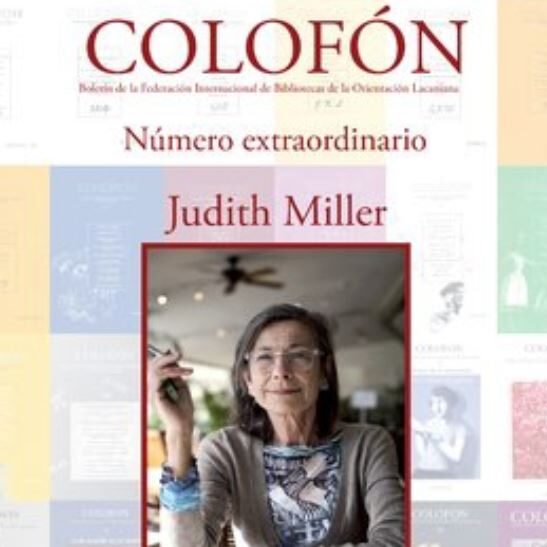 portada colofon judith miller