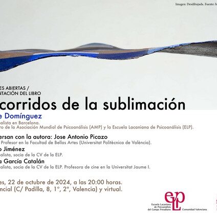recorridos de la sublimacion afiche